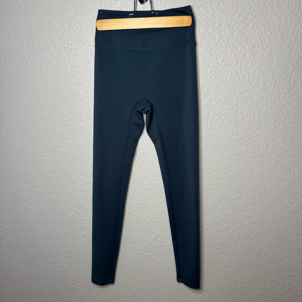 Girlfriend Collective Luxe Legging Size S Blue Grey High Rise Training Yoga